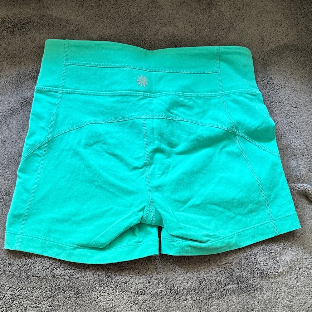 Athleta Women's Aqua Shorts - Picture 2 of 2